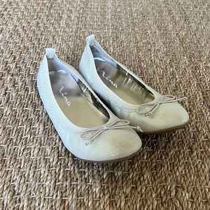 Nina girls ballet flat, gold